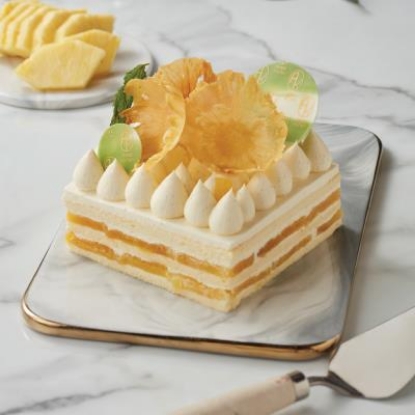 Picture of Flourless Pineapple Cheesecake (1 lb)